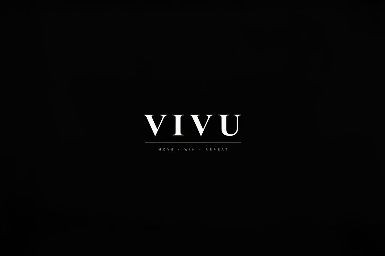 làm chữ vivu và move win repeat nhỏ hơn 
