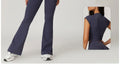 VIVU Flared Leggings Blue gray