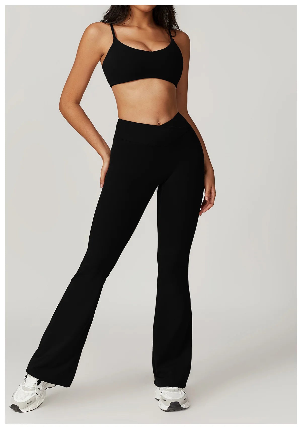 VIVU Flared Leggings Advanced Black