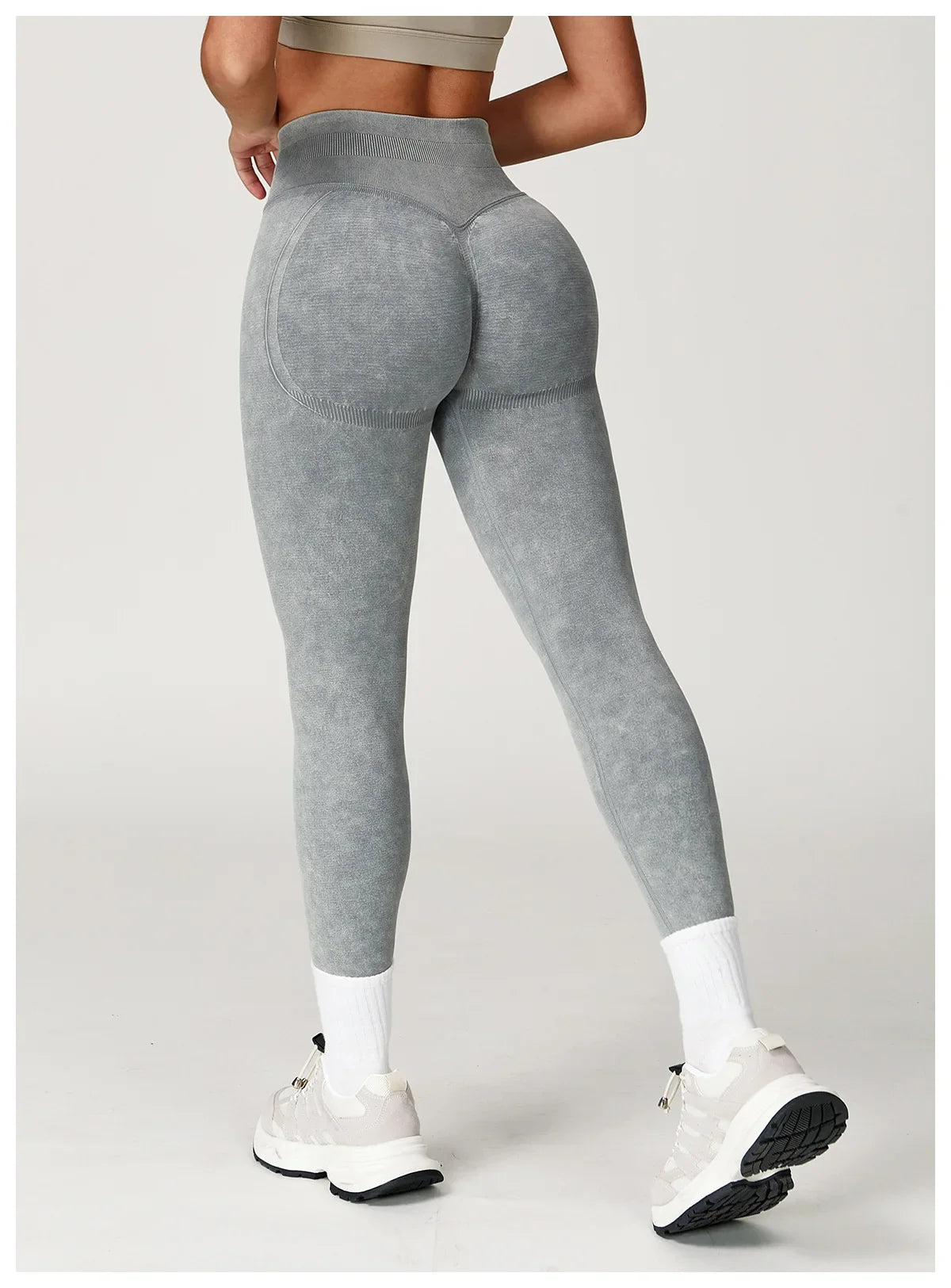 VIVU Seamless High Waist Leggings light grey