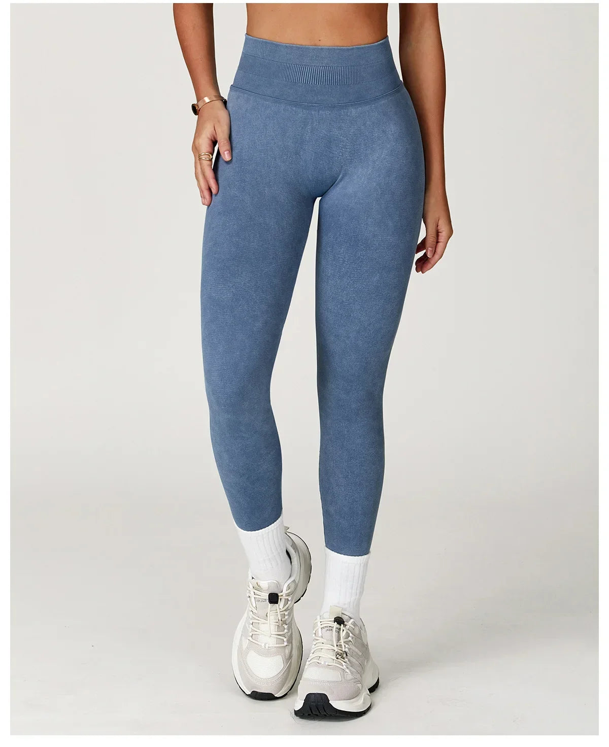 VIVU Seamless High Waist Leggings denim blue