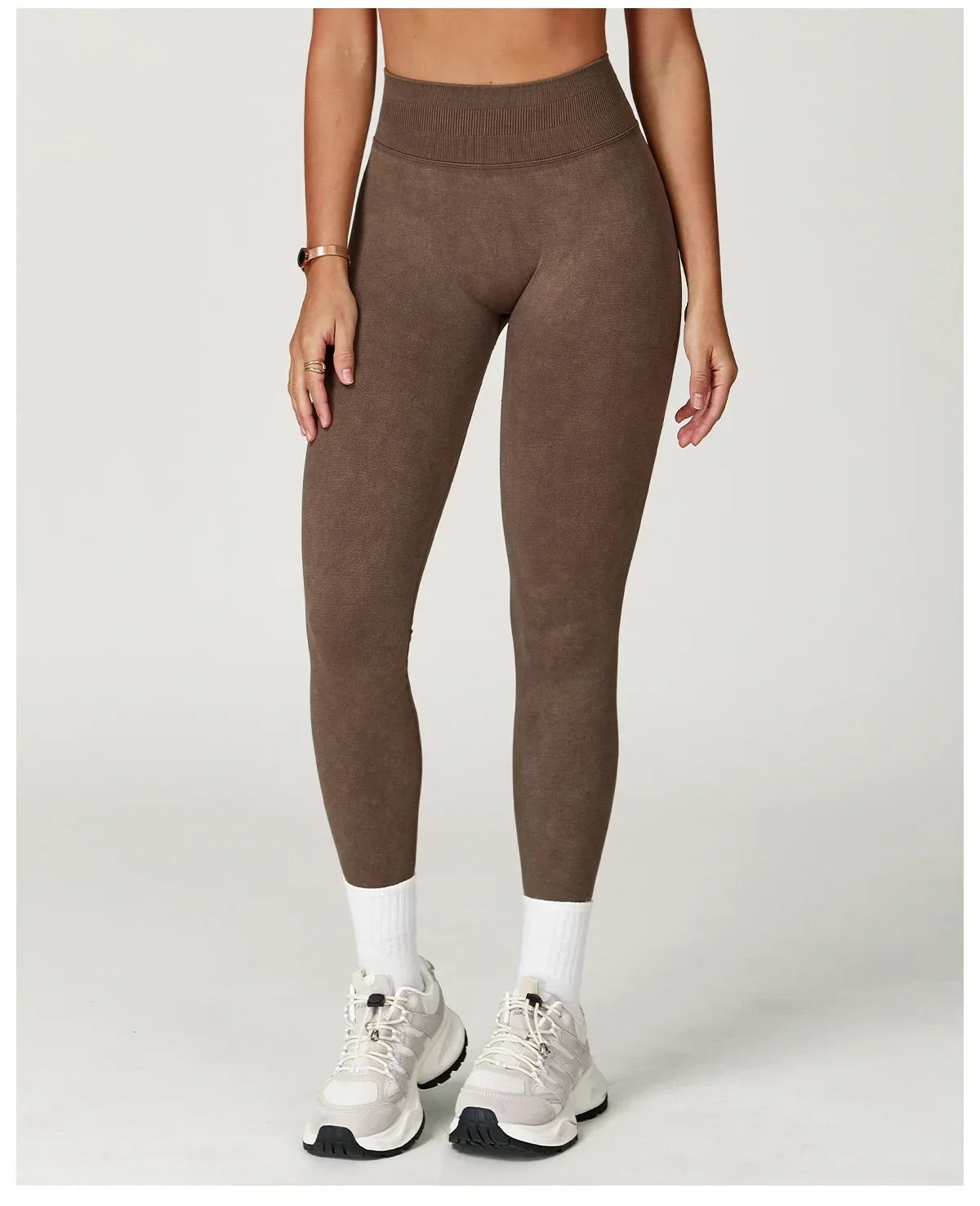 VIVU Seamless High Waist Leggings espresso brown
