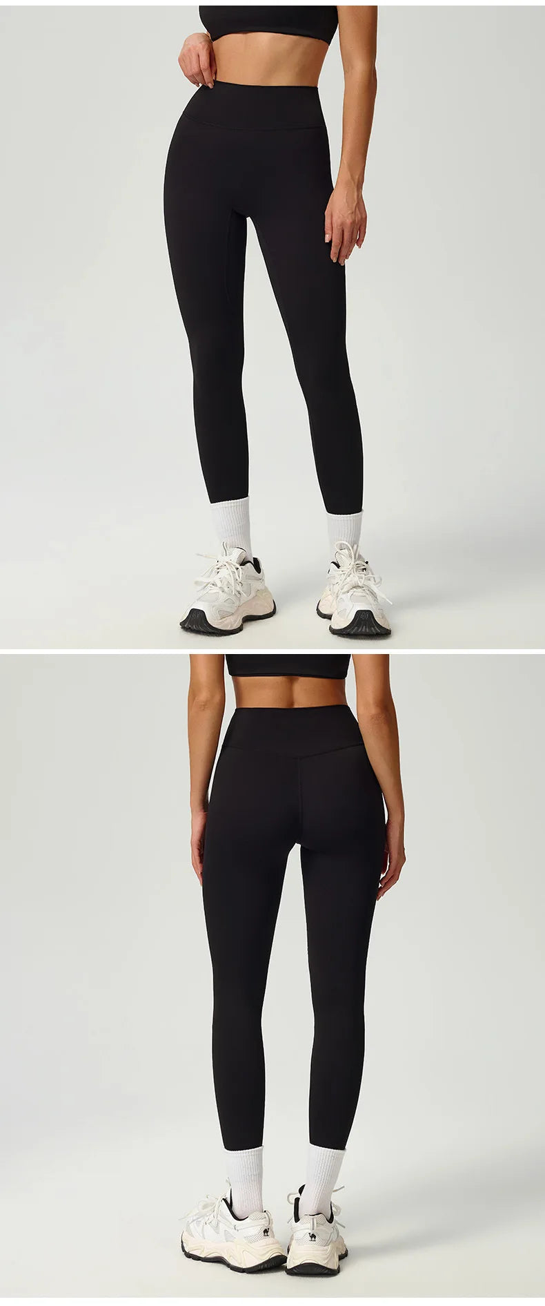 VIVU High Waist Yoga Leggings Black