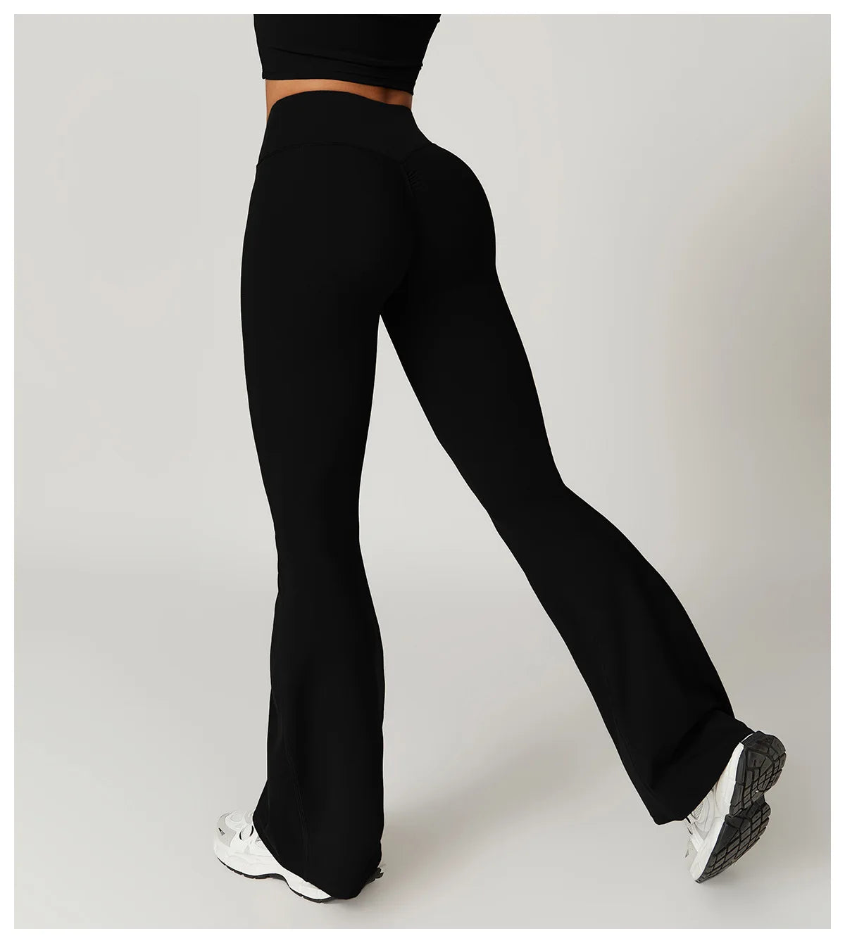 VIVU Flared Leggings Advanced Black