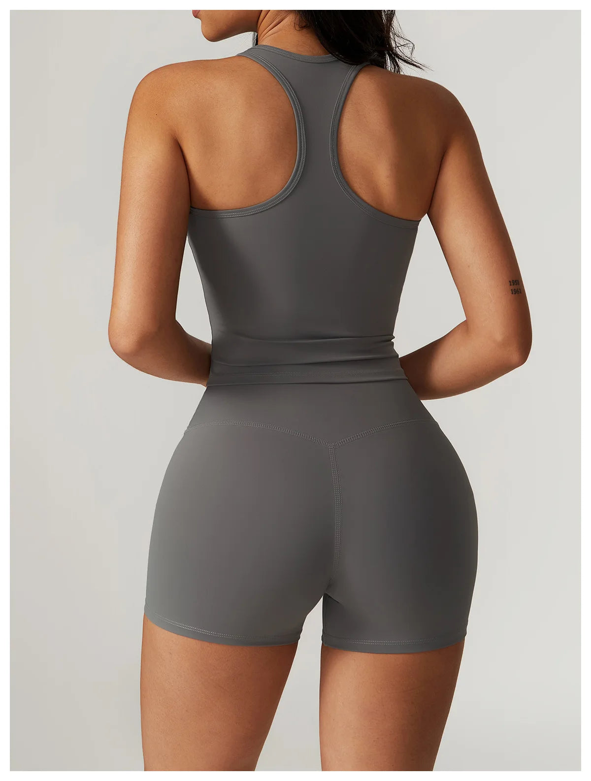 VIVU Seamless Sports Bra Free Grey
